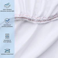 Arkwright Bulk Fitted Microfiber Sheets