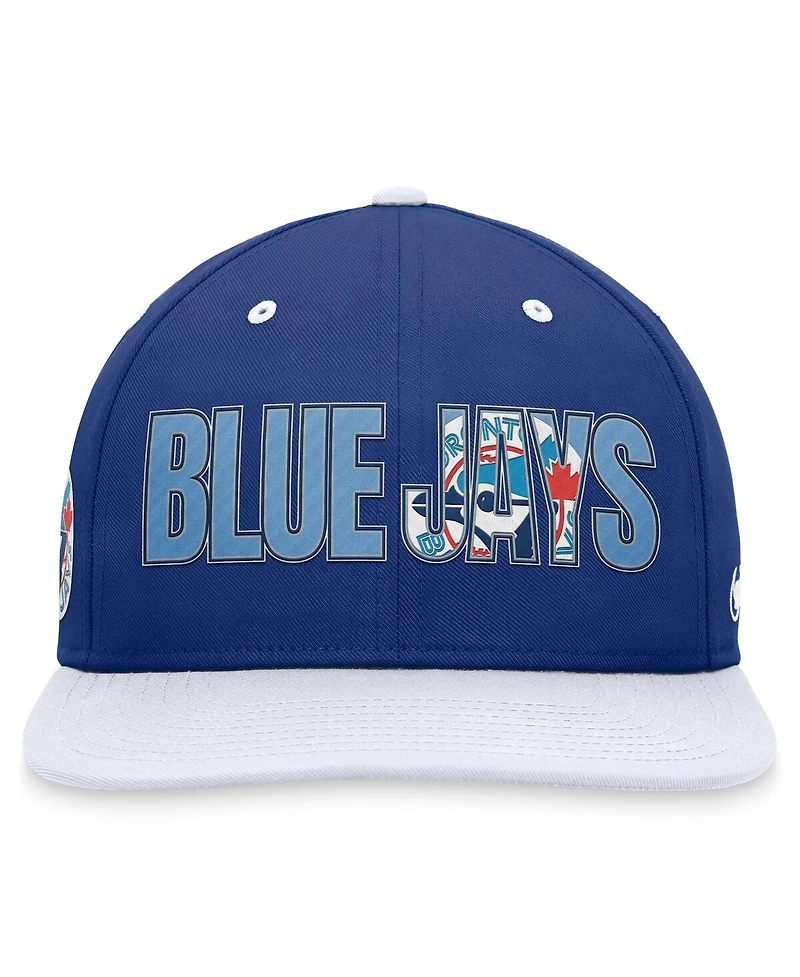 Men's Nike Royal Toronto Blue Jays Cooperstown Collection Pro Snapback Hat