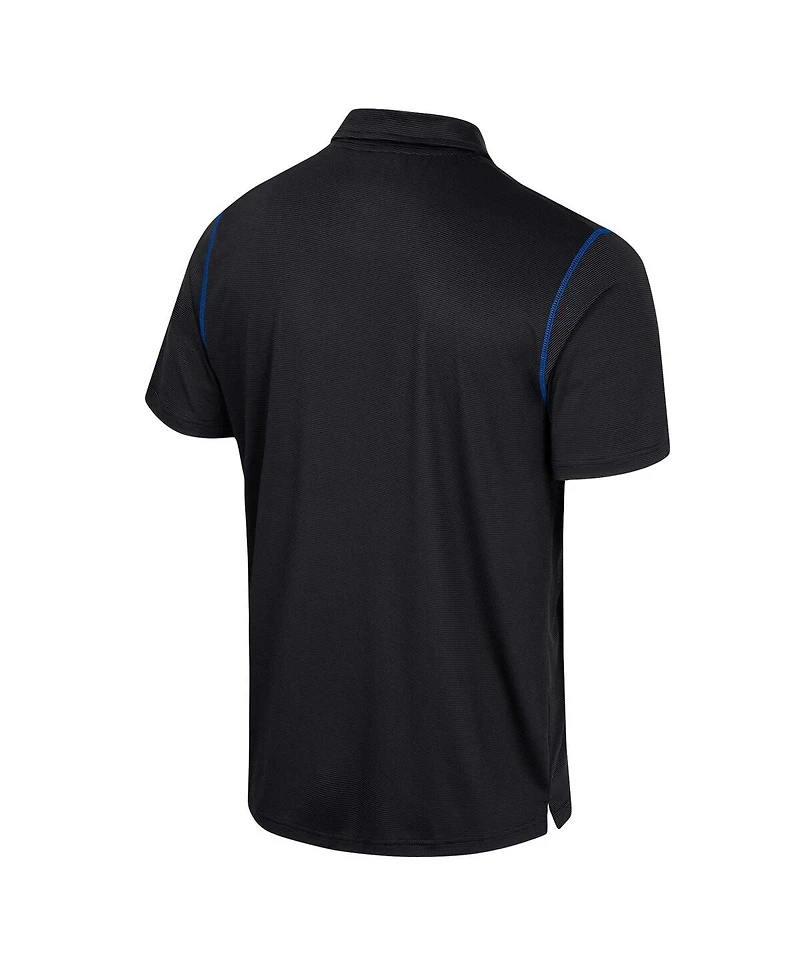 Men's Colosseum Black Florida Gators Cameron Polo Shirt