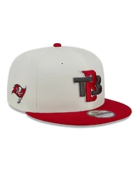 Men's New Era Cream, Red Tampa Bay Buccaneers City Originals 9FIFTY Snapback Hat