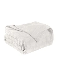 Superior Basket Weave All Season Cotton Blanket, King