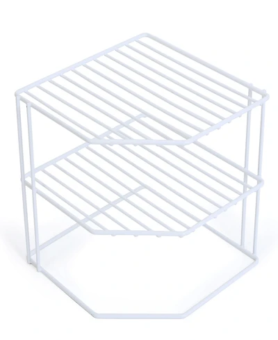 Smart Design 3-Tier Kitchen Corner Shelf Rack, 9" x 8"