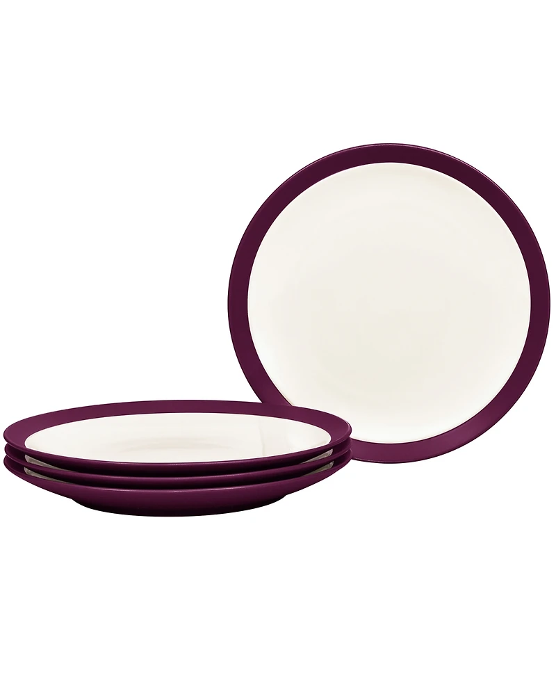 Noritake Colorwave Curve Set Of 4 Salad Plates, 8-1/2"