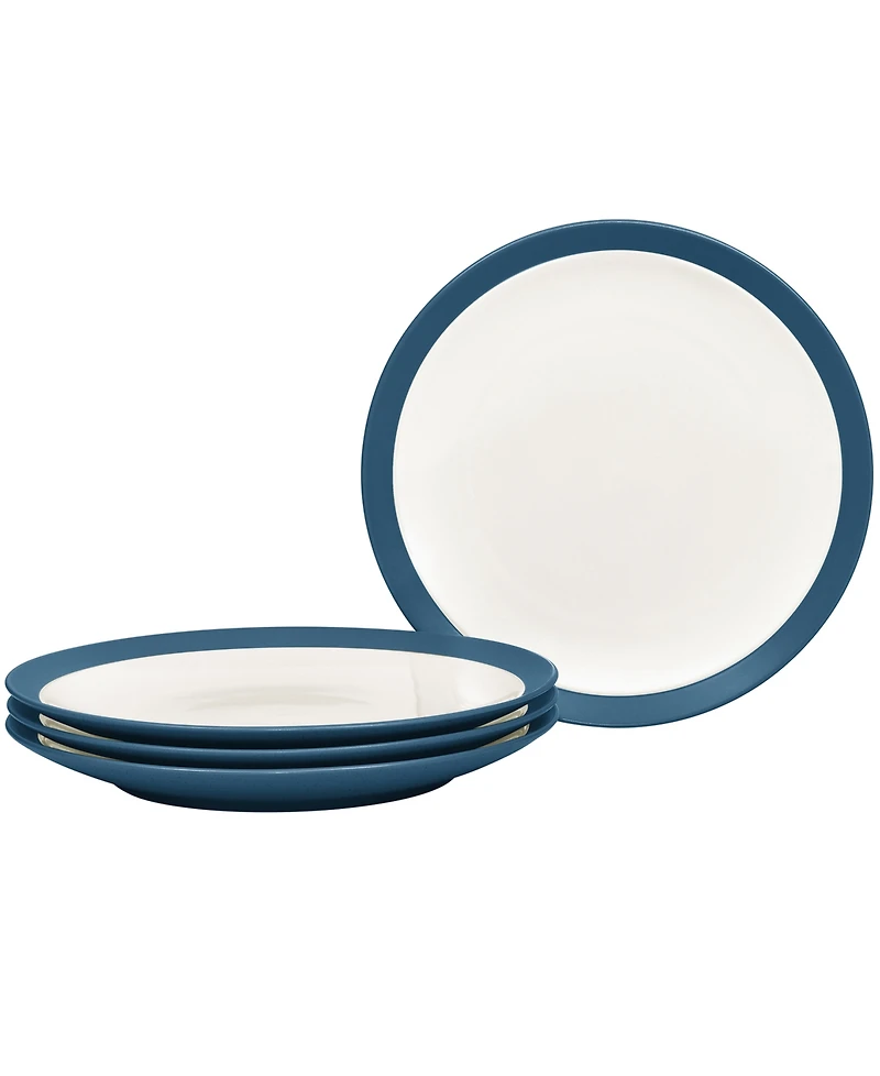 Noritake Colorwave Curve Set Of 4 Salad Plates, 8-1/2"