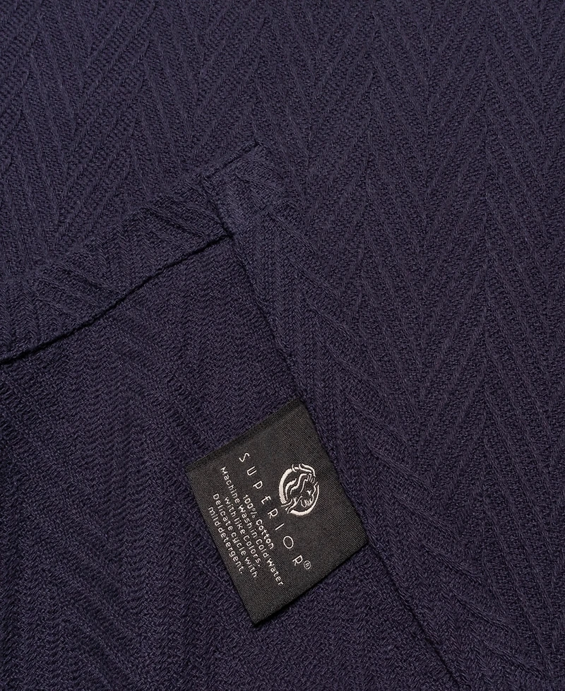 Superior Chevron All Season Cotton Blanket