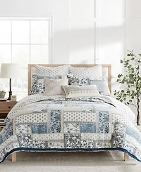Levtex Aliza Folk Art Reversible 3-Pc. Quilt Set, King/California King