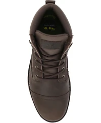 Territory Men's Brute Tru Comfort Foam Cap Toe Lace-up Ankle Boots