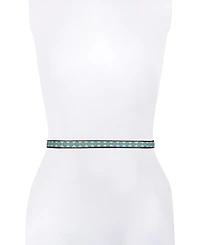 Frye Women's 20mm Beaded Leather Belt