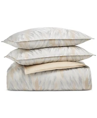 Hotel Collection Textured Chevron 3-Pc. Duvet Cover Set, King, Exclusively at Macy's