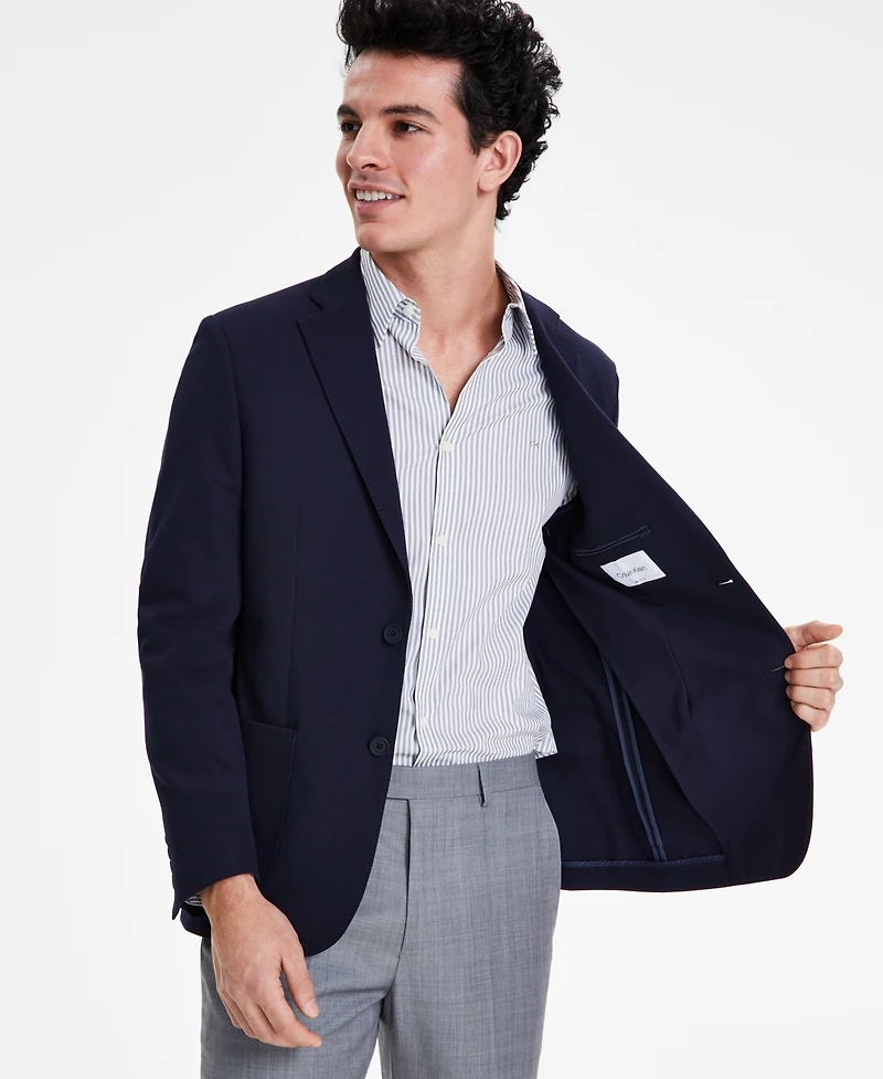 Calvin Klein Men's Slim-Fit Knit Blazer