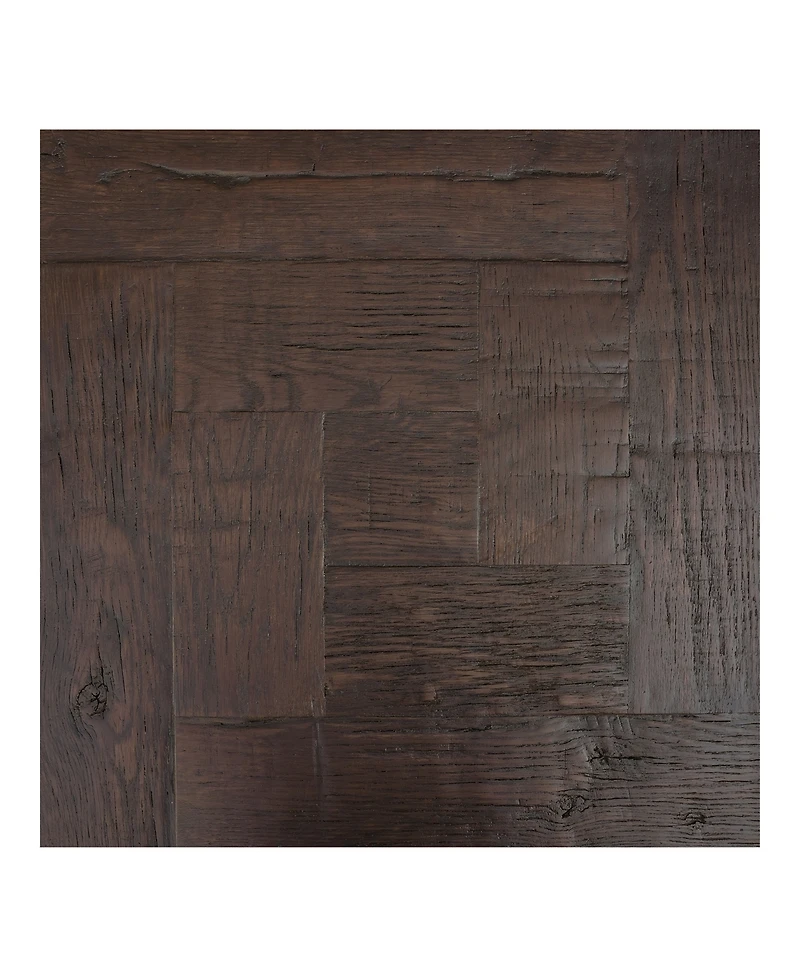 Evander 22" Oak Square Side Table