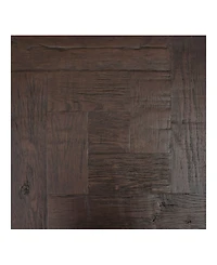 Evander 22" Oak Square Side Table