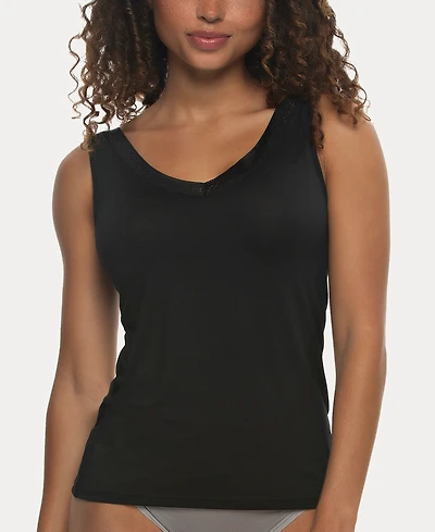 Felina Women's Serene Modal and Lace Reversible Tank