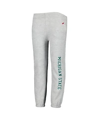 Big Boys League Collegiate Wear Heather Gray Michigan State Spartans Essential Pants