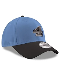 Men's New Era Light Blue, Black Kevin Harvick 9FORTY Snapback Adjustable Hat