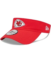 Men's New Era Red Kansas City Chiefs Main Adjustable Visor