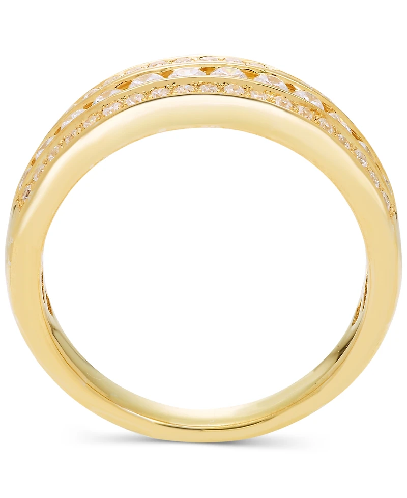 Diamond Multirow Halo Bridal Set (2 ct. t.w.) in 14k Gold