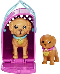 Barbie Doll and Accessories Pup Adoption Playset with Doll