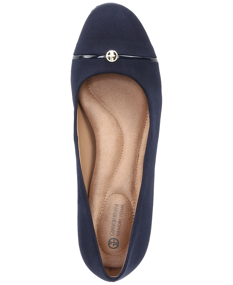 Giani Bernini Women's Alexiaa Memory Foam Round Toe Block Heel Pumps, Created for Macy's
