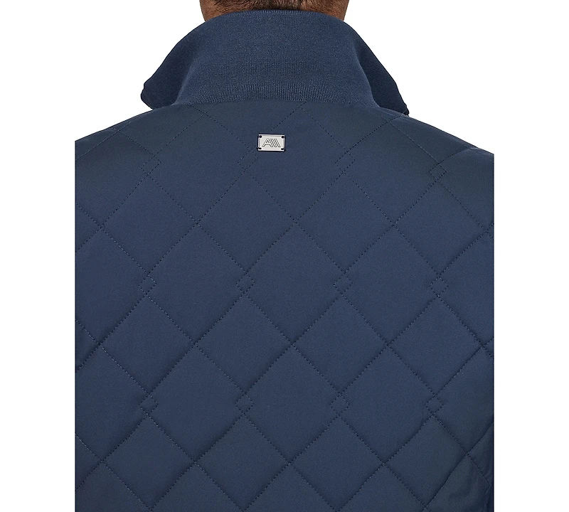 Marc New York Men's Amberg Chain Link Mini Quilt Jacket