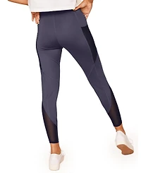 Adore Me Women's Ava Active Legging With Pockets And Mesh Details