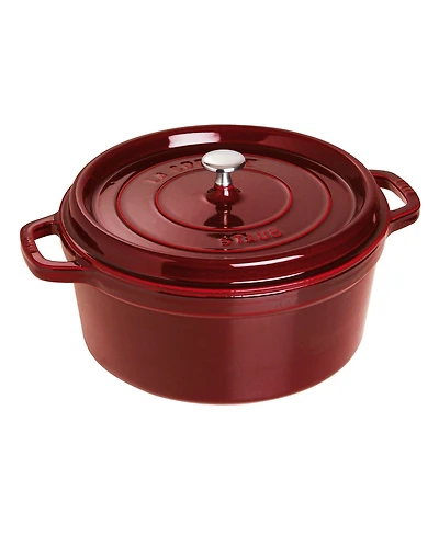 Staub Cast Iron 7-Qt Round Dutch Oven