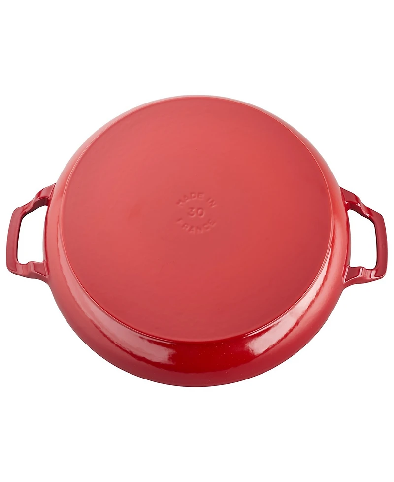 Staub Cast Iron 3.5-Qt Braiser with Glass Lid