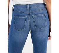 Style & Co Petite Raw-Edge Denim Bermuda Shorts, Created for Macy's