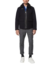 Marc New York Men's Hudson Melton Wool Aviator Jacket