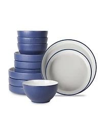 Christian Siriano Larosso 12 Pc. Dinnerware Set, Service for 4