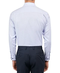 Michelsons of London Men's Regular-Fit Mini-Check Dress Shirt