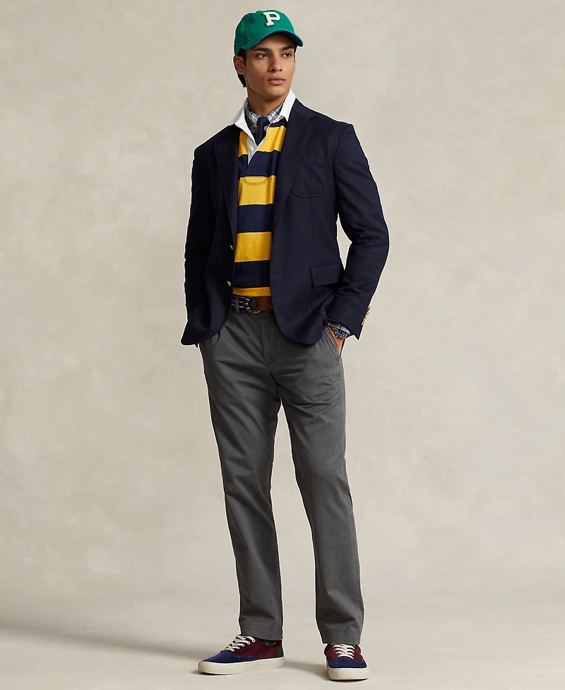 Polo Ralph Lauren Men's Straight-Fit Washed Stretch Chino Pants