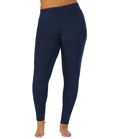 Cuddl Duds Plus Softwear with Stretch High-Waist Leggings