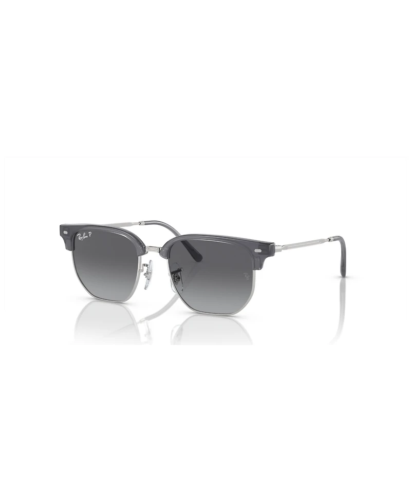 Ray-Ban Jr New Clubmaster Kids Polarized Sunglasses, Gradient RB9116S (ages 11-13)