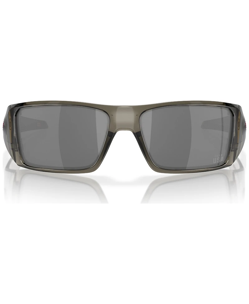 Oakley Men's Heliostat Sunglasses, Mirror OO9231