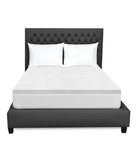 Bodipedic 2 Cooling Gel Memory Foam Mattress Topper With Graphene Infused Cover