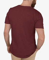 La Pop Art Men's Christmas Snowman Premium Blend Word T-shirt