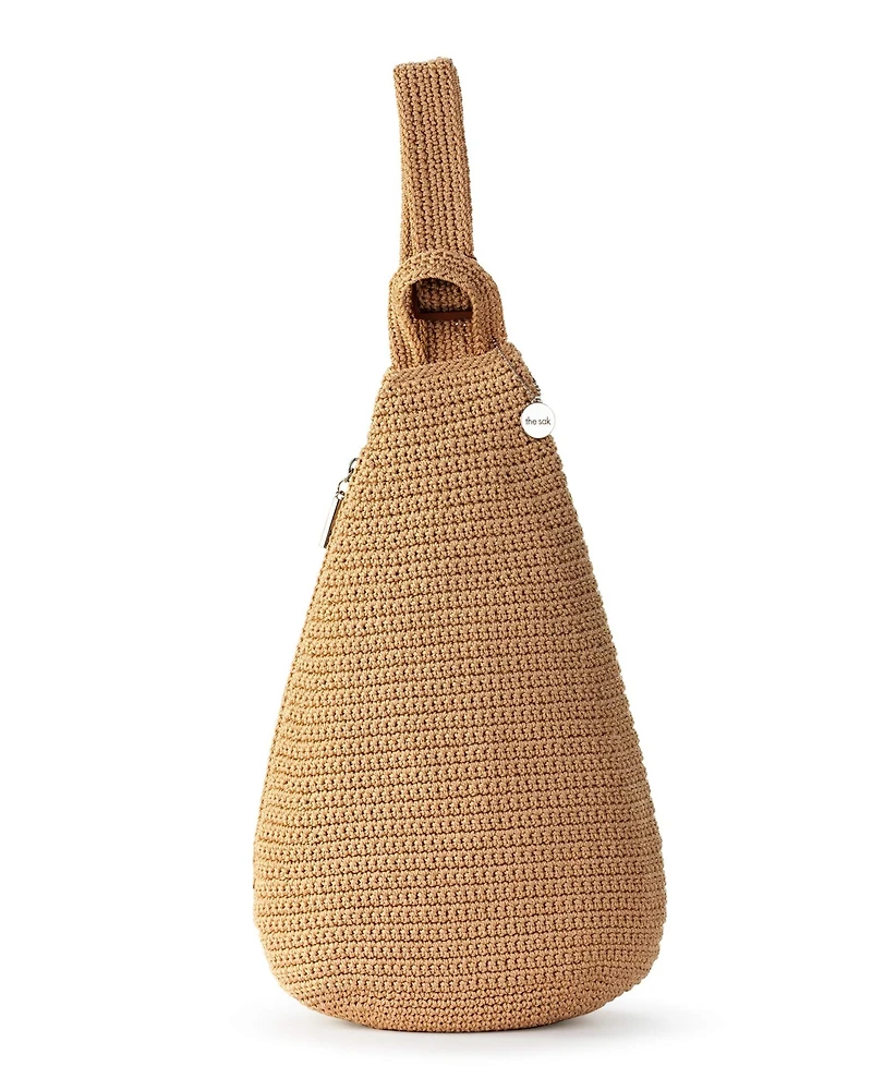 The Sak Women's Geo Sling Crochet Backpack