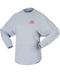 Men's and Women's Heather Gray Diet Coke Long Sleeve T-shirt