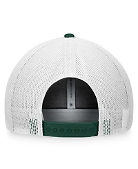 Men's Top of the World Green, Black Michigan State Spartans Daybreak Foam Trucker Adjustable Hat