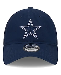 Men's New Era Navy Dallas Cowboys Distinct 9TWENTY Adjustable Hat