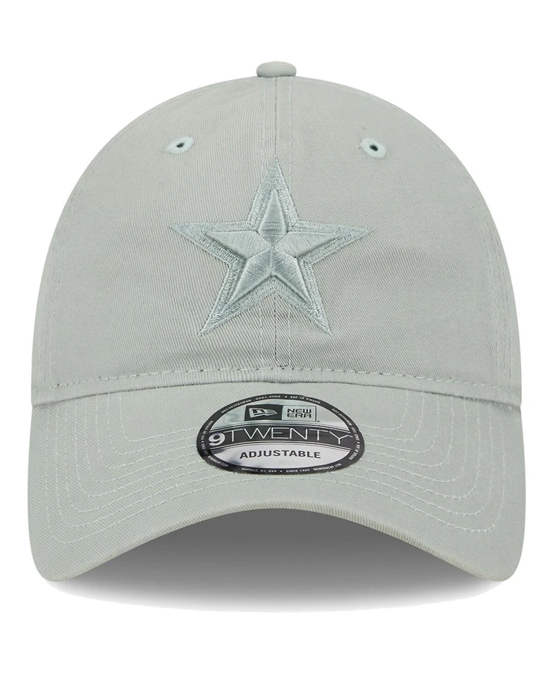 Men's New Era Green Dallas Cowboys Color Pack 9TWENTY Adjustable Hat