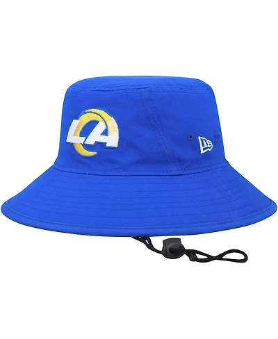 Men's New Era Royal Los Angeles Rams Main Bucket Hat