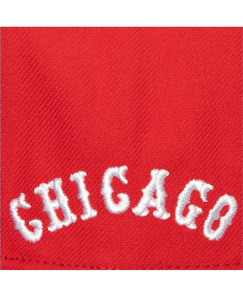 Men's Mitchell & Ness Red, Chicago White Sox Bases Loaded Fitted Hat