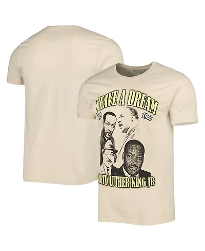 Men's and Women's Tan Martin Luther King Jr. Graphic T-shirt