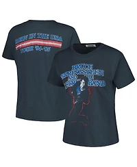 Women's Daydreamer Black Bruce Springsteen Ringer Graphic T-shirt