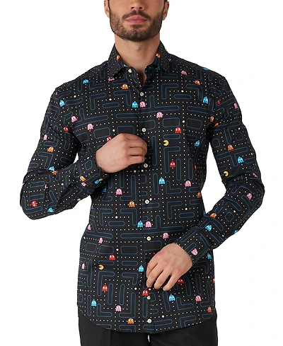 OppoSuits Men's Printed Theme Party Shirts For Men