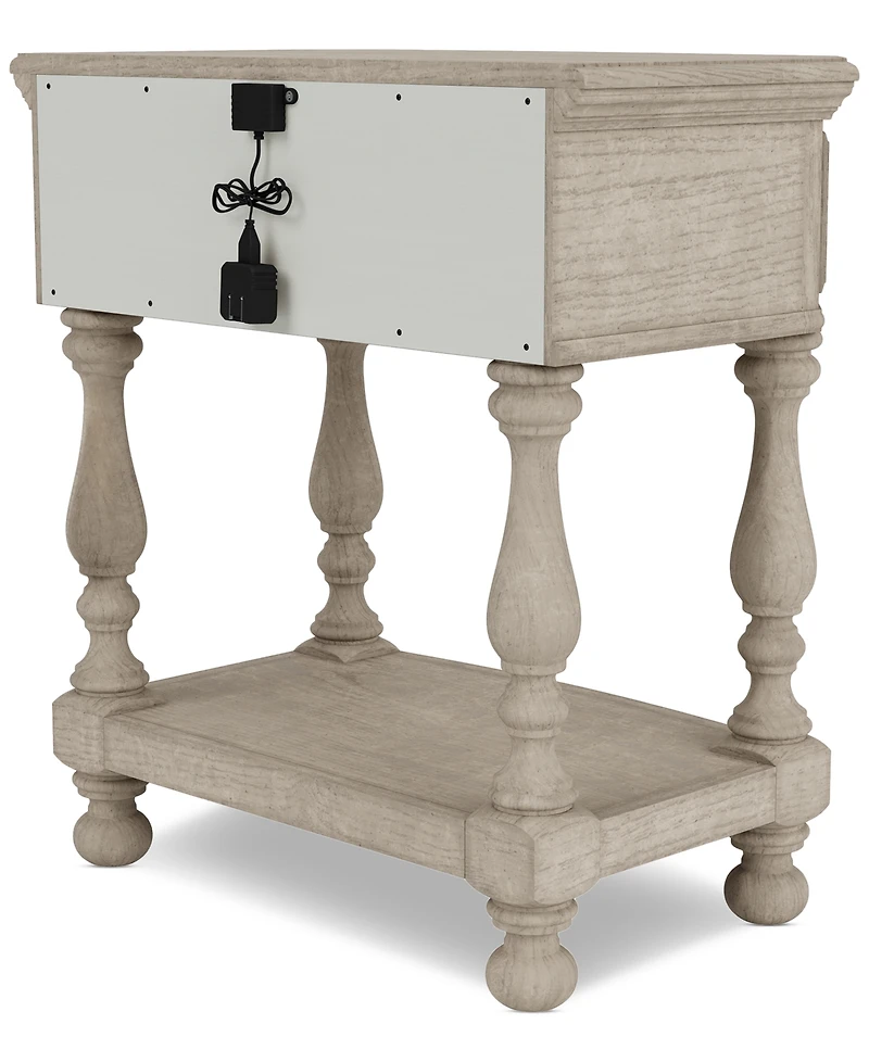 Closeout! Kensington 1-Drawer Nightstand