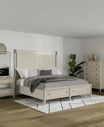 Laguna 3-Pc Bedroom Set (Queen Storage Bed, Chest & Nightstand)