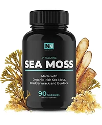 Nobi Nutrition Premium Sea Moss Capsules, Nobi Nutrition, 90ct